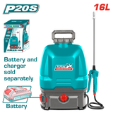 TOTAL Cordless Sprayer 16L | 20V - Battery & Charger Sold Separately (TSPLI2016)