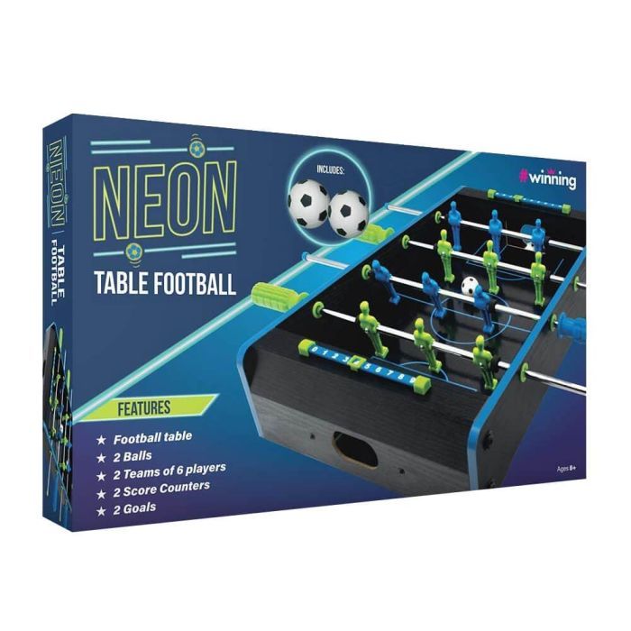 The Source Neon Table Soccer Competitive Fun for All Ages