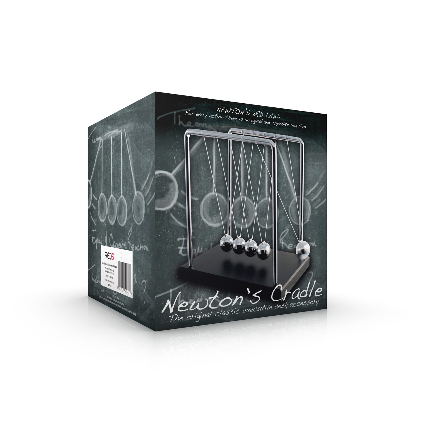 The Source Newton's Cradle Desk Toy Elegant and Durable