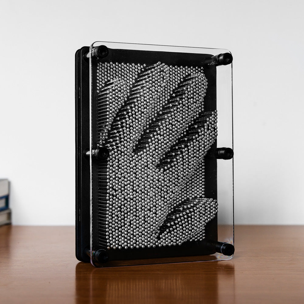 The Source Pin Art Large Metal 3D Desktop Sculpture