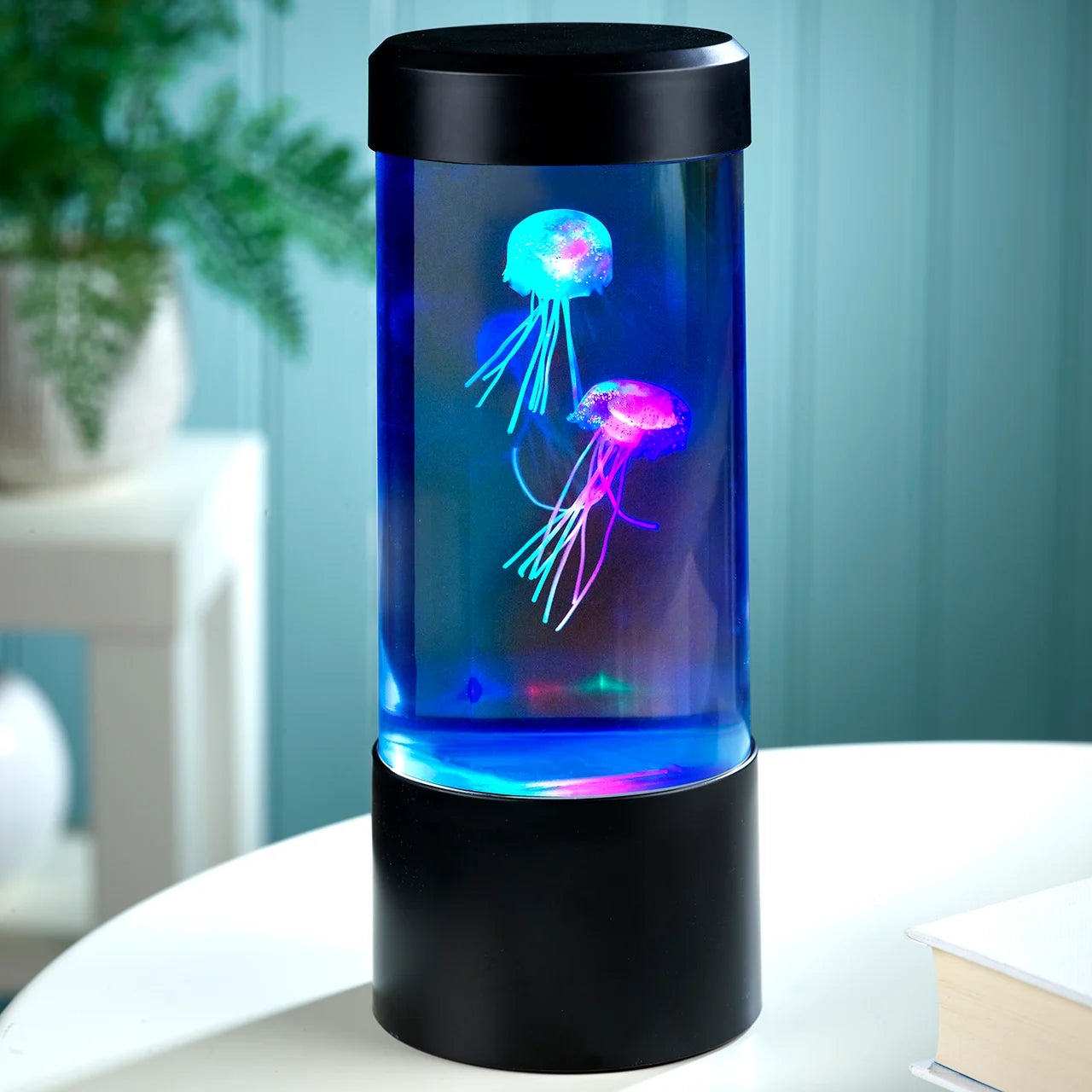 The Source Round Mini Jellyfish Lamp Mesmerizing Home Decor Light