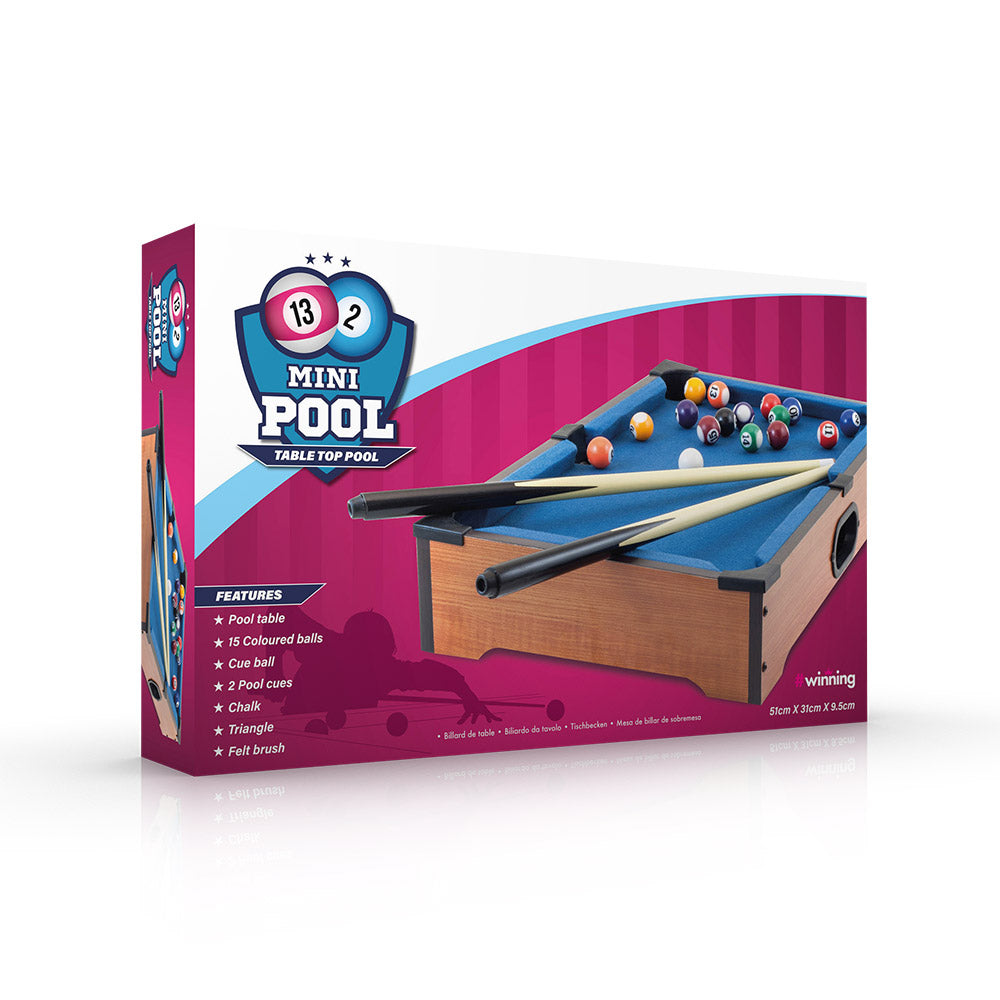 The Source Table Top Pool Game Miniature Desktop Billiards