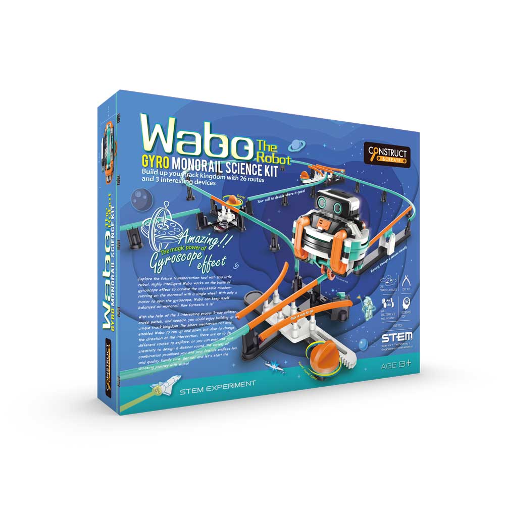 The Source Wabo Robot Creative Track Building Fun