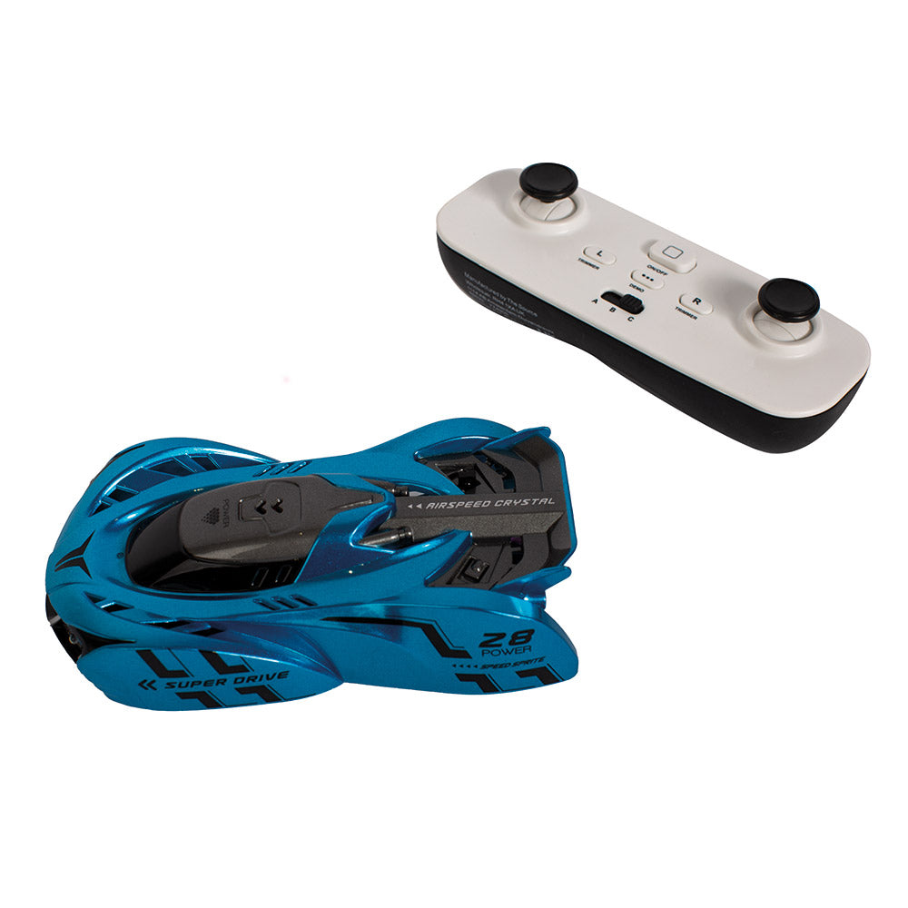 The Source Wall Climbing Super Car Gravity Defying Fun - Blue