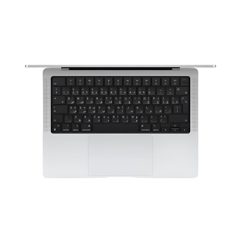 جهاز Apple MacBook Pro مقاس 14 بوصة مزود بشريحة Apple M3 مع وحدة معالجة مركزية 8 أنوية ووحدة معالجة رسومية 10 أنوية وسعة 1 تيرابايت