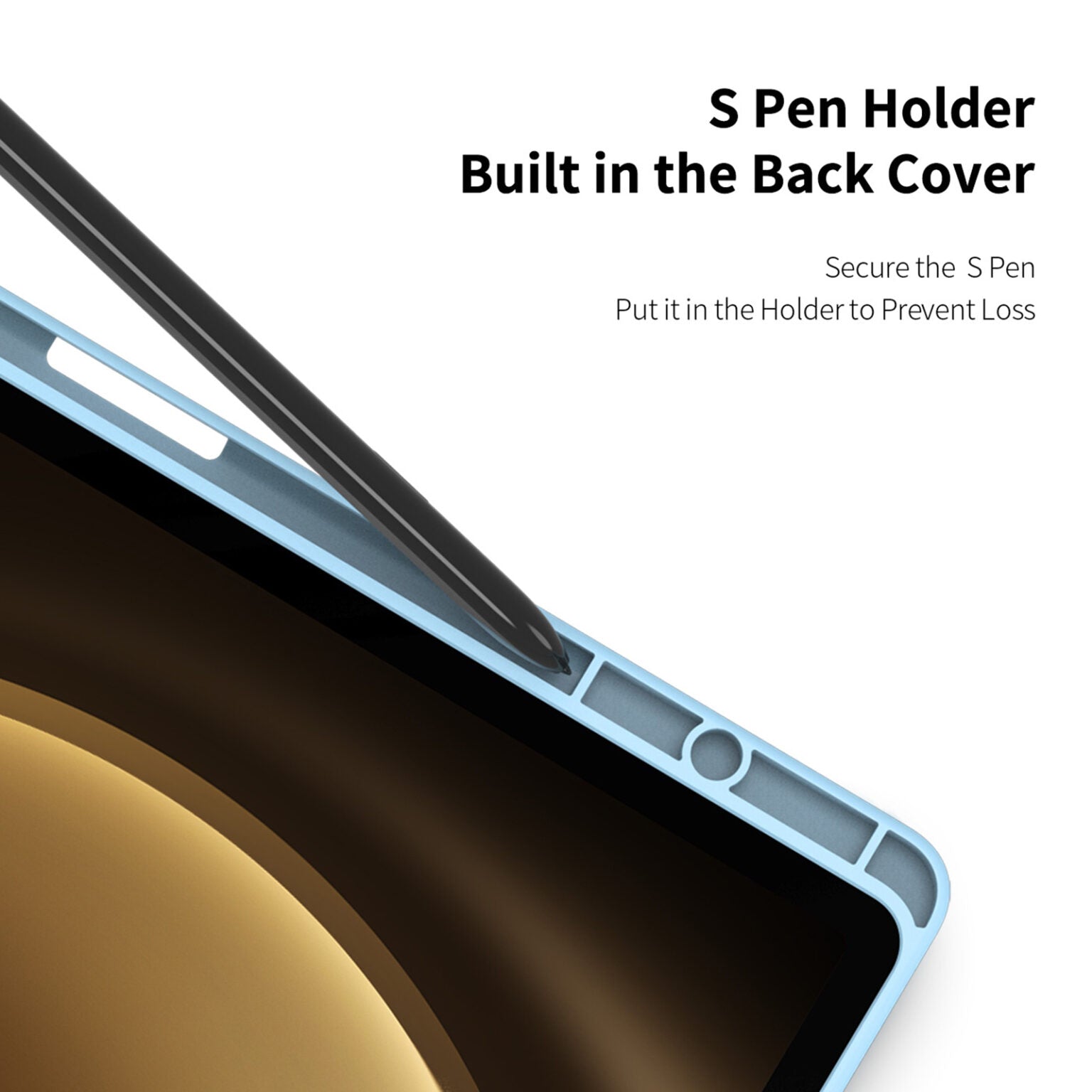 حافظة من سلسلة توبي لجهاز سامسونج تاب S9 FE Plus (X610/X616B)