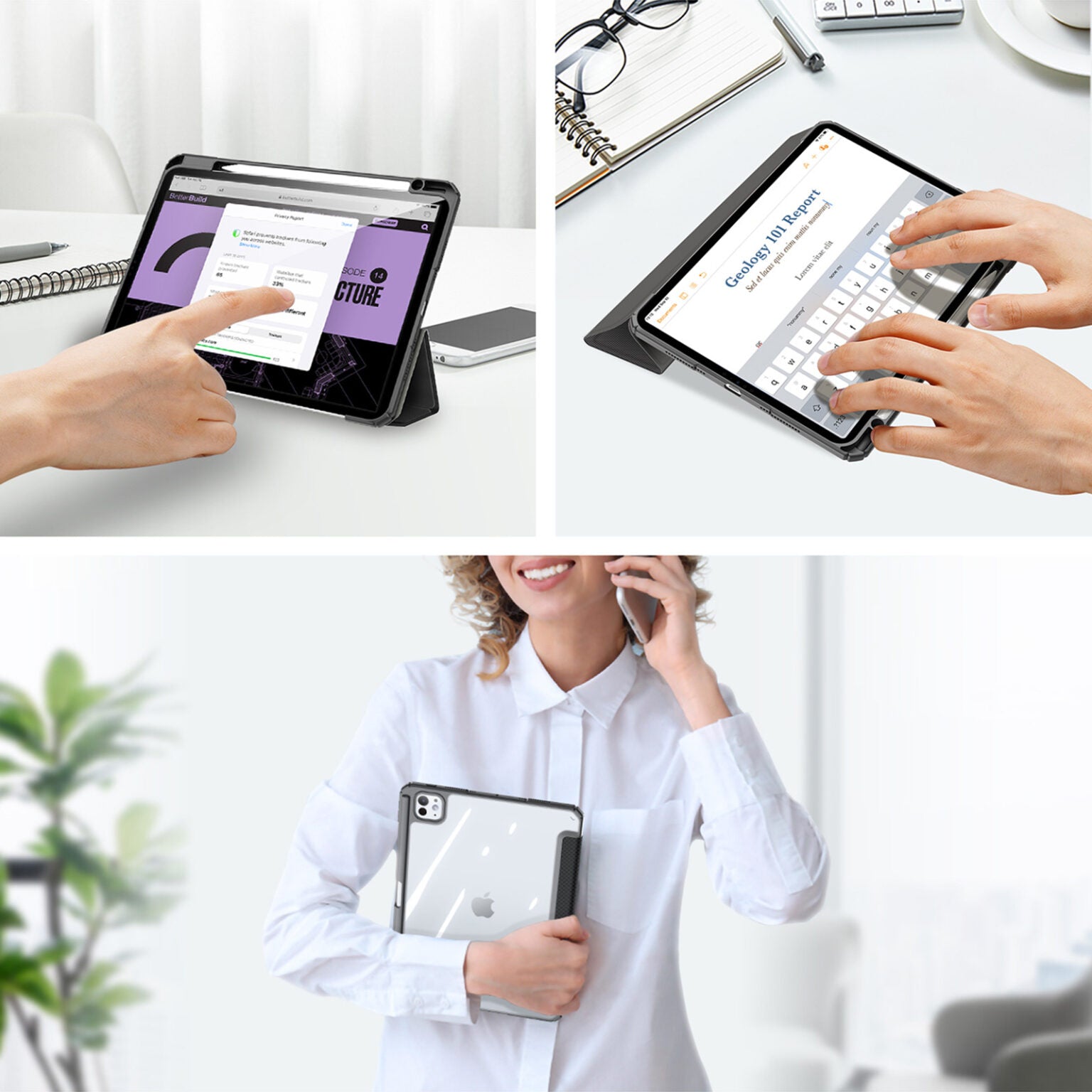 حافظة سلسلة توبي لجهاز ايباد برو 11 (2018/2020/2021/2022)