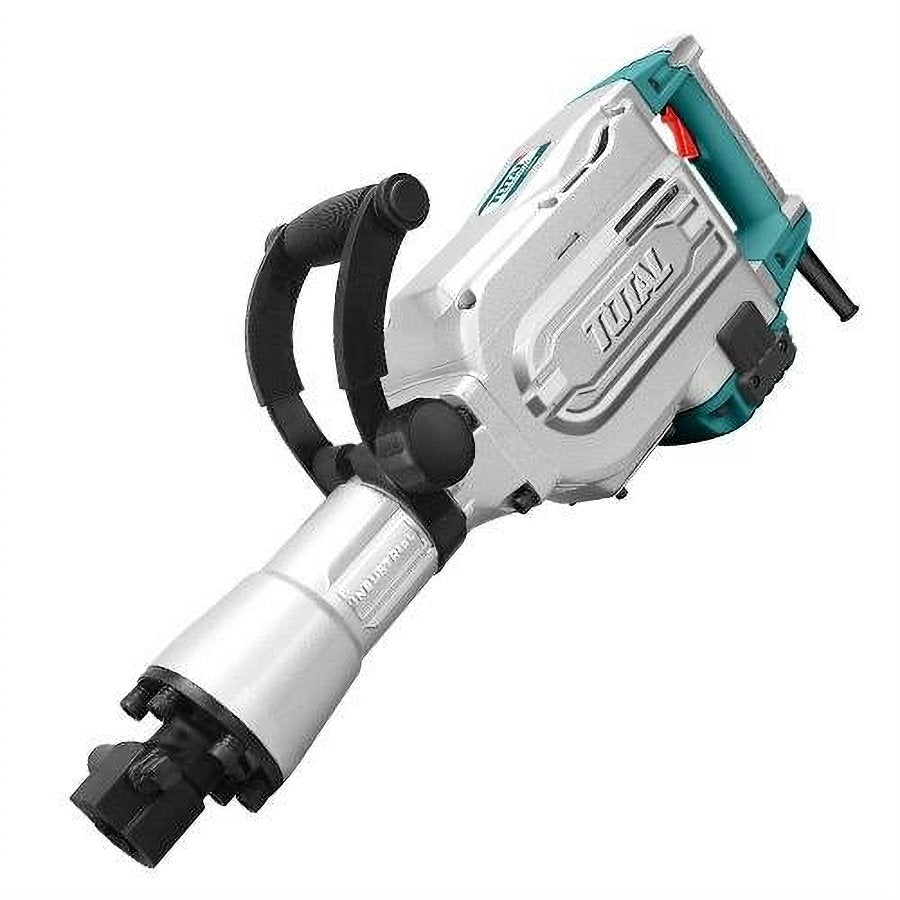 Total 1700W Demolition Hammer 16kg Impact Power Heavy Duty