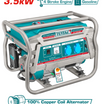 Total 3.5kW Gasoline Generator Reliable Power Supply