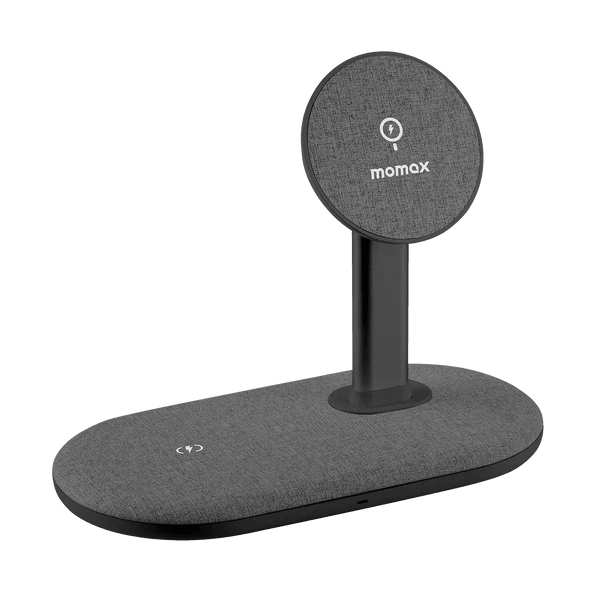 Momax Q.Mag Dual 2-in-1 Magnetic Desktop Wireless Charger