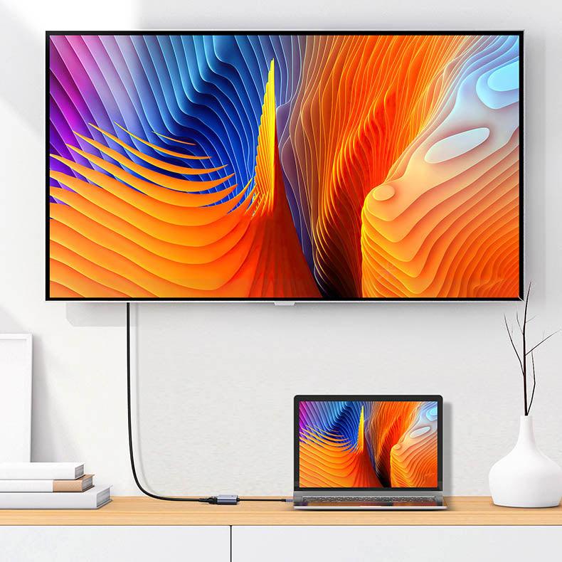 محول يوجرين USB 3.0 HDMI & VGA