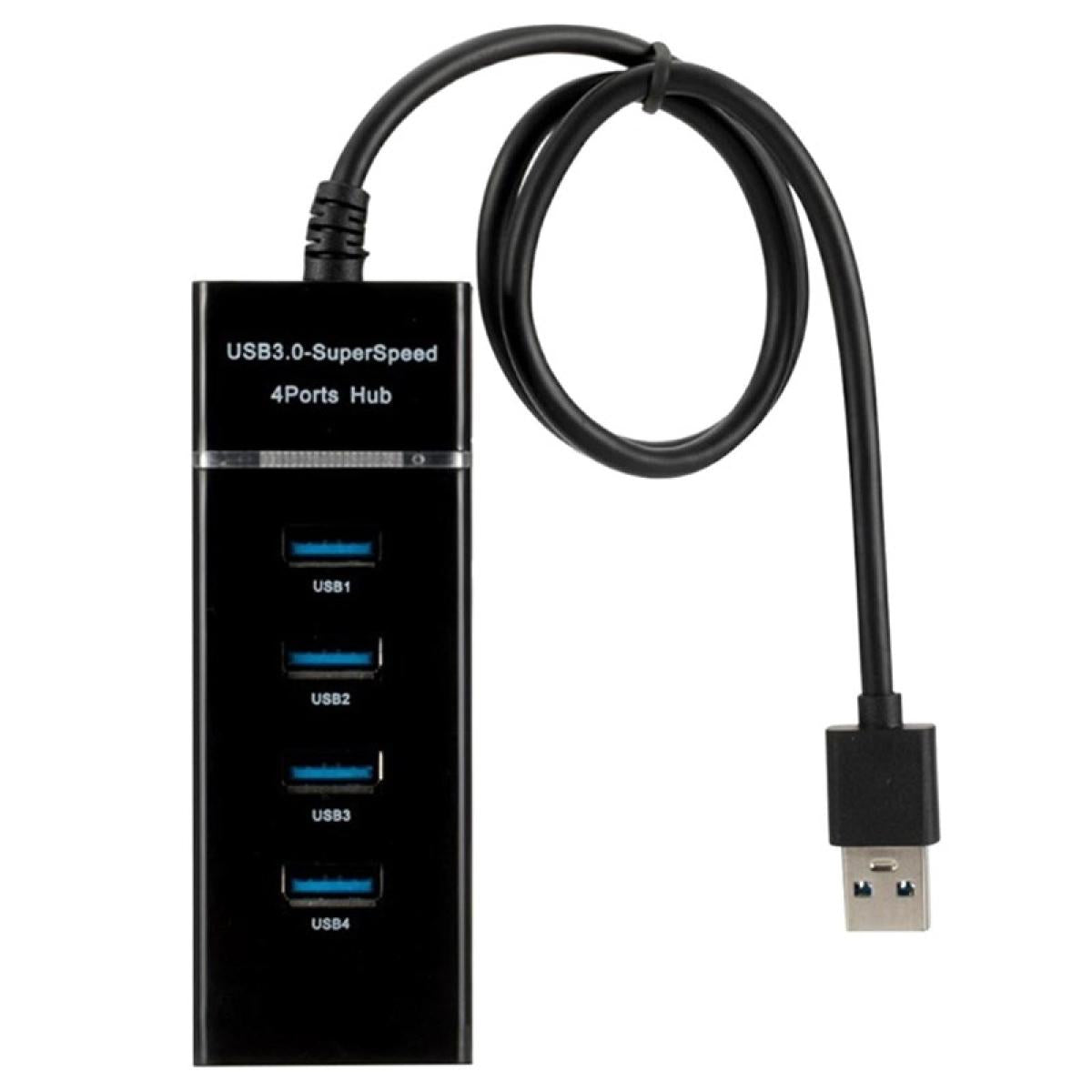 HAING HI-U301 USB 3.0 4-Port Hub – 5Gbps High-Speed