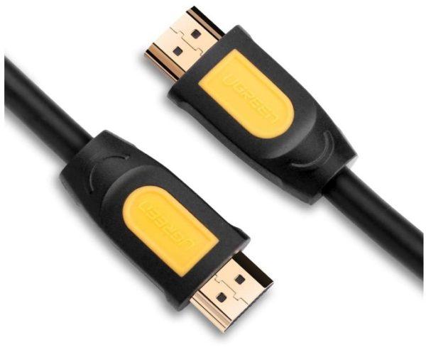 UGREEN HDMI Round Cable 3m (Yellow/Black) 10130