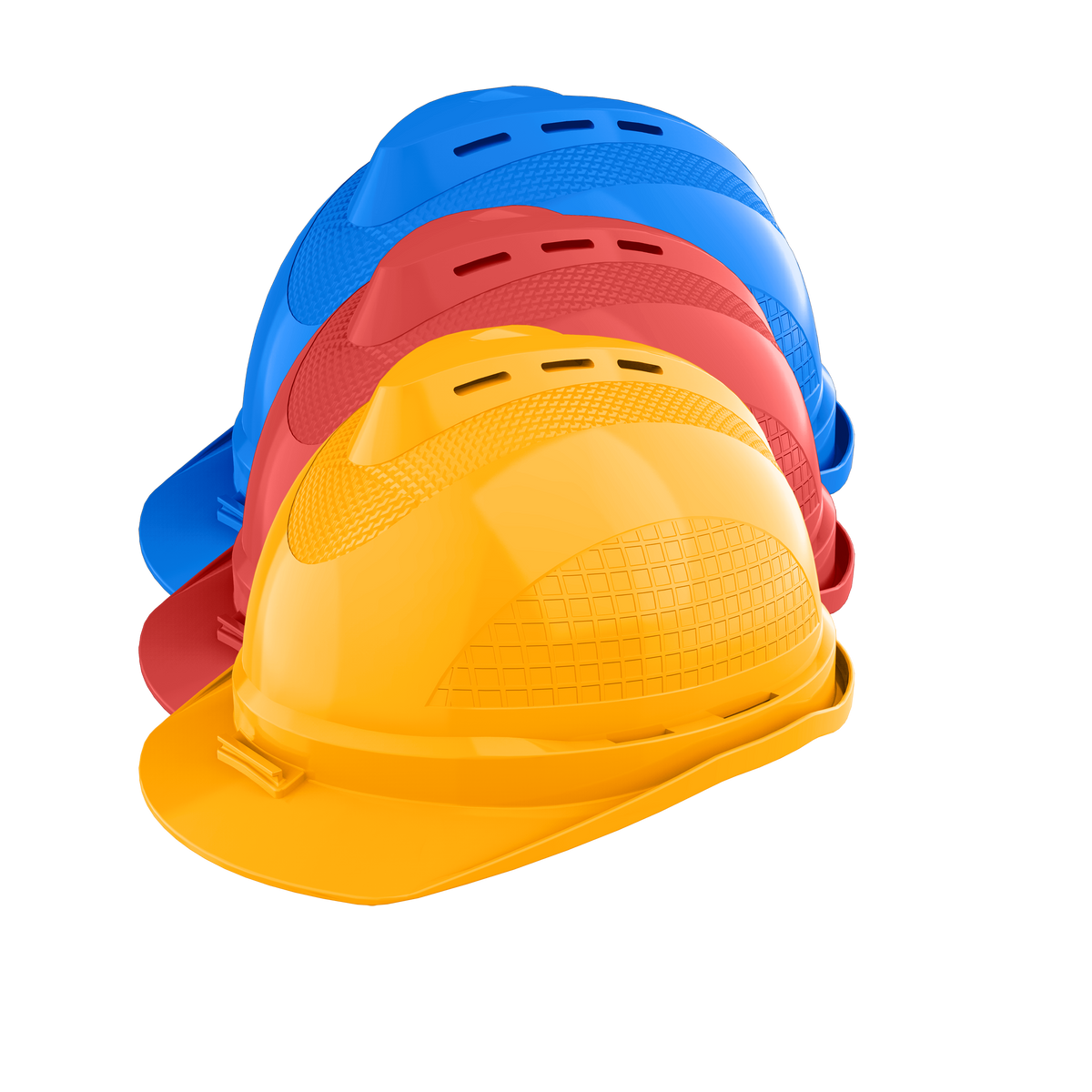 TOTAL Safety Helmet – PE Shell, 6-Point Suspension (TSP8601 / TSP8603 / TSP8604)