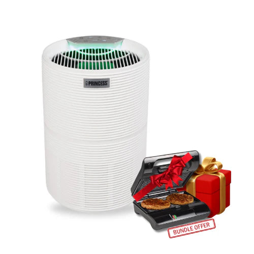 Princess Smart 160 Air Purifier - App & Voice Control with HEPA H13 Filter