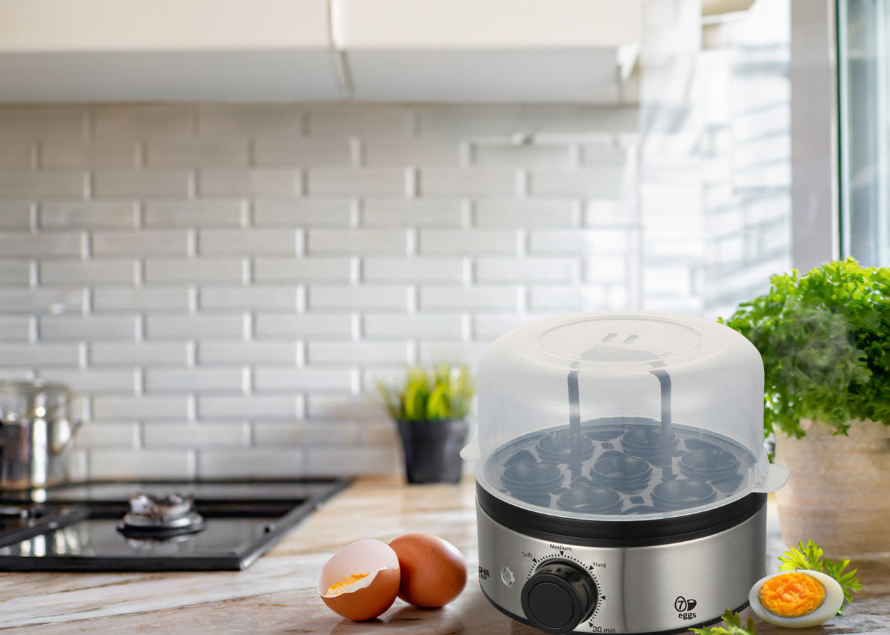 غلاية بيض أرشيا - سعة 7 بيضات، 400 واط، IPCS