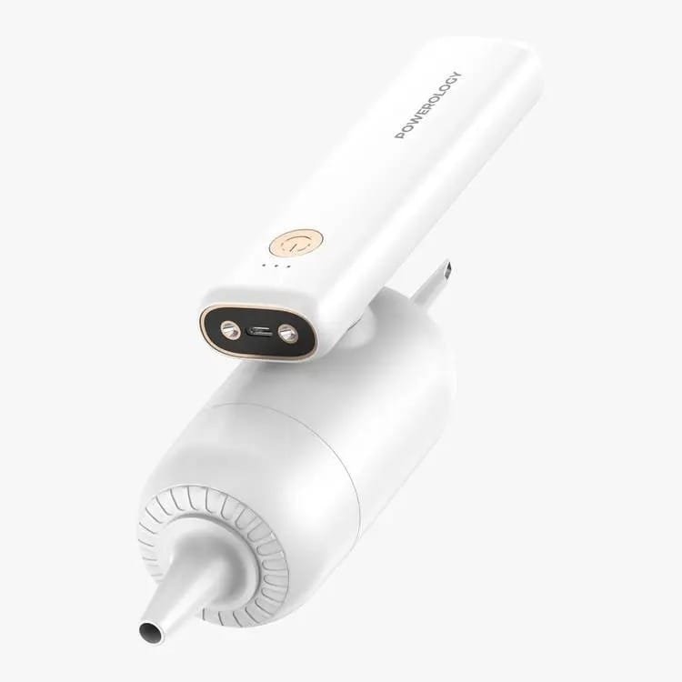Powerology 4-in-1 Handheld Vacuum & Blower – White