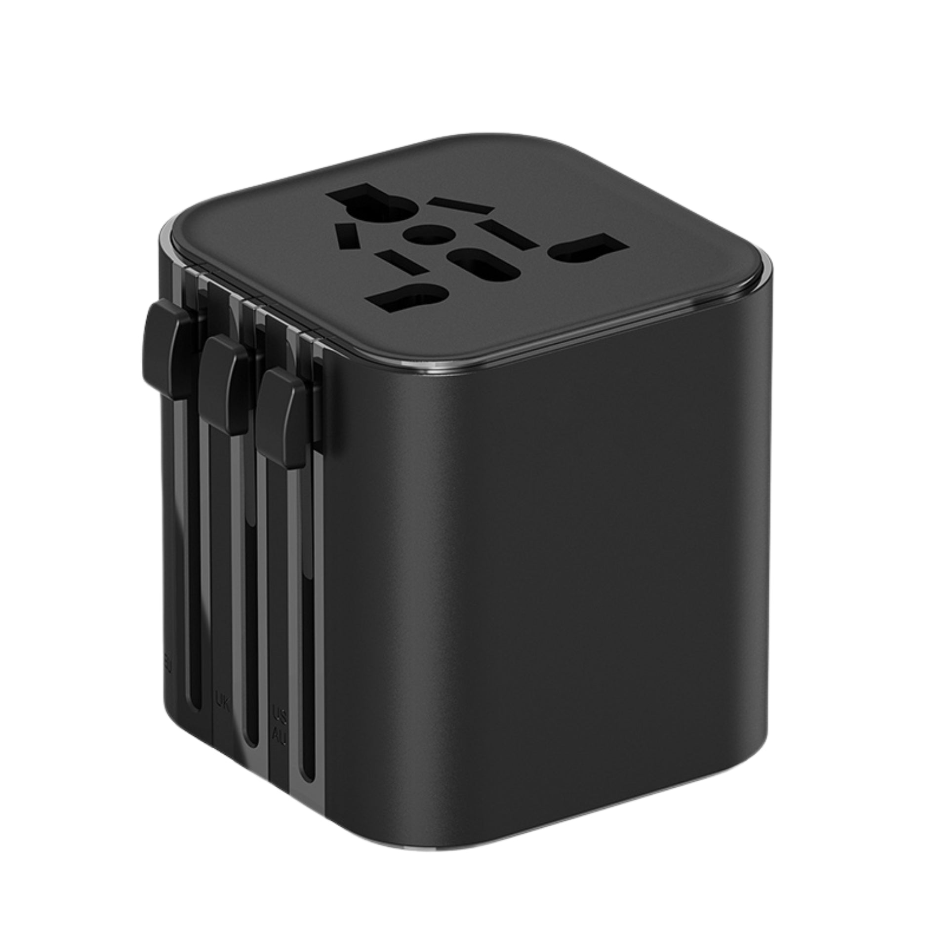 WiWU 2500W Universal Travel Adapter – Black