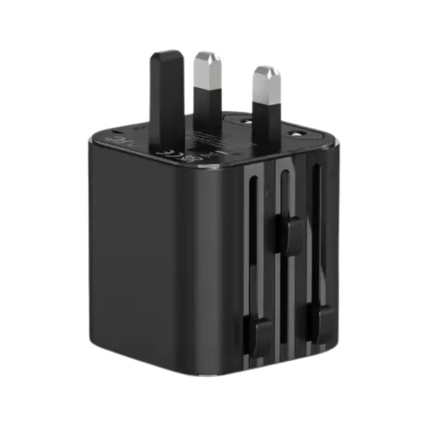 WiWU 2500W Universal Travel Adapter – Black