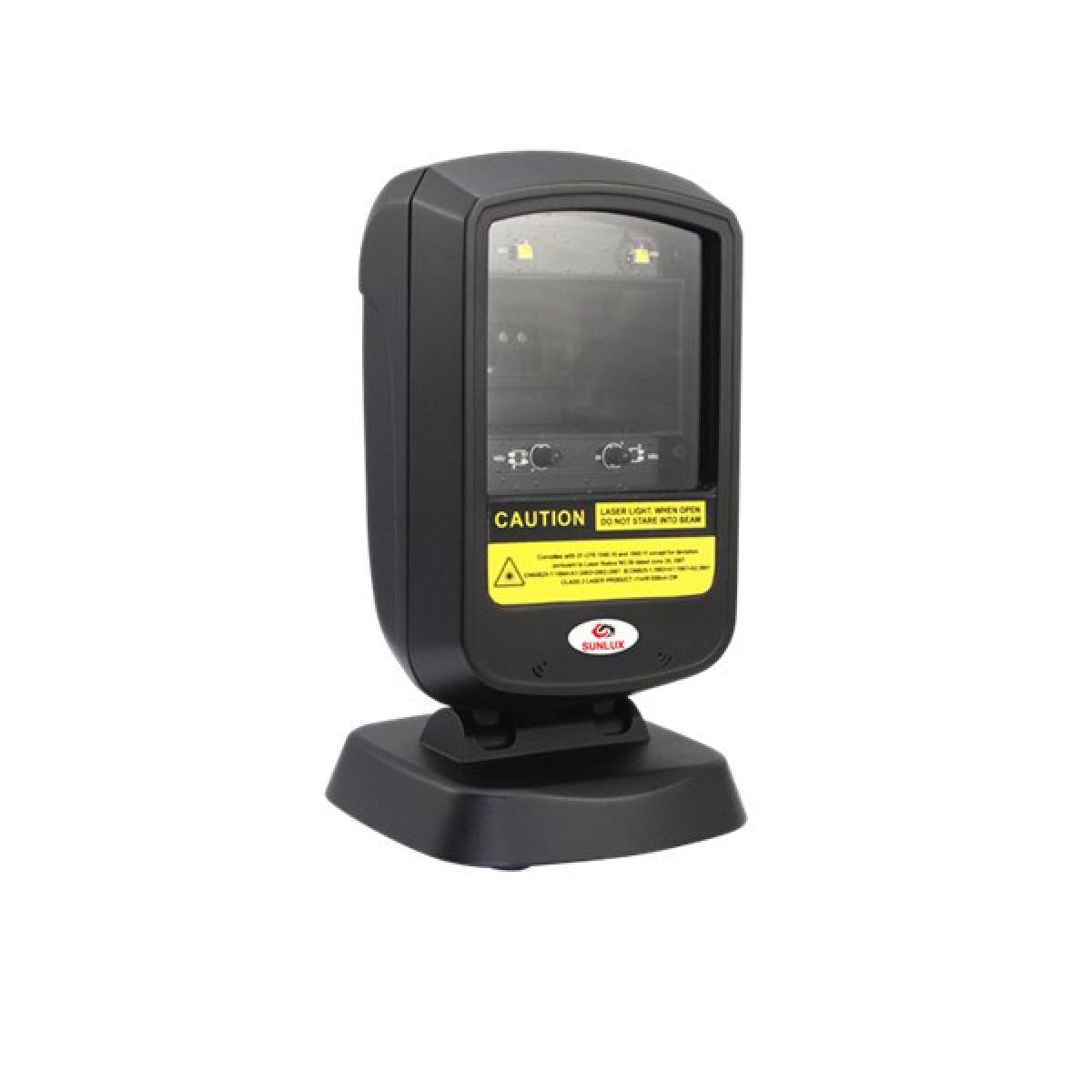 SUNLUX Wired Barcode Scanner 2D With Stand