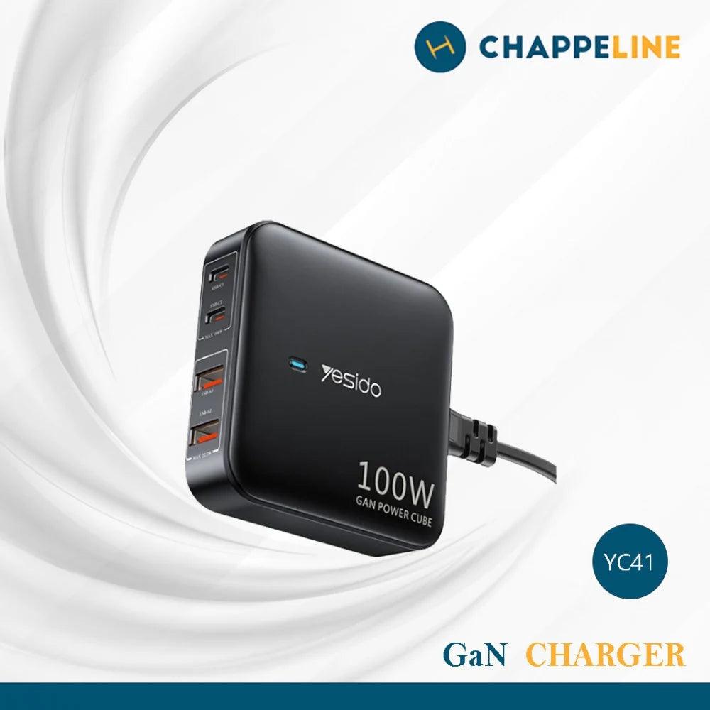 YESIDO 100W GaN Multi Port Charger Fast Charging