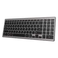 YESIDO Wireless Keyboard Ergonomic Design & Stable Connection - Black
