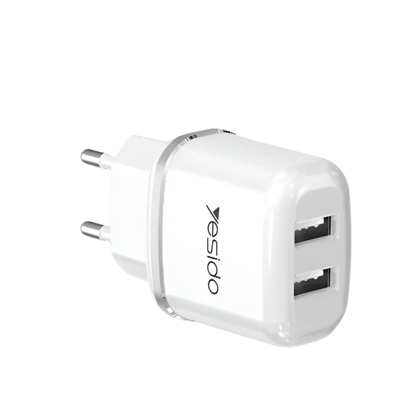 شاحن حائط USB محمول YC26 بقوة 18 وات بمقبس الاتحاد الأوروبي - شحن سريع