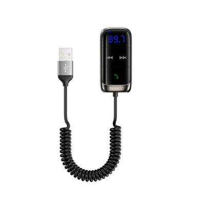 Yesido FM Receiver Wireless & AUX Car Audio Adapter - Black