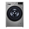 LG F4V5VYP2T 9kg Front Load Washing Machine – 1400 RPM, AI DD, Steam & ThinQ – View 1