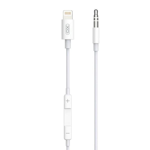 XO NB-R192A Lightning to 3.5mm 1M with microphone (Bluetooth)