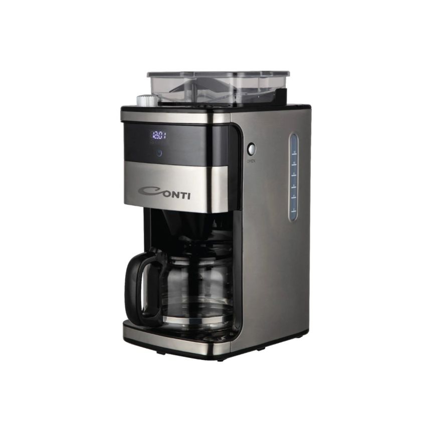 Conti Filter Coffee Maker with Integrated Grinder 12 Cups - CM 3034 BS