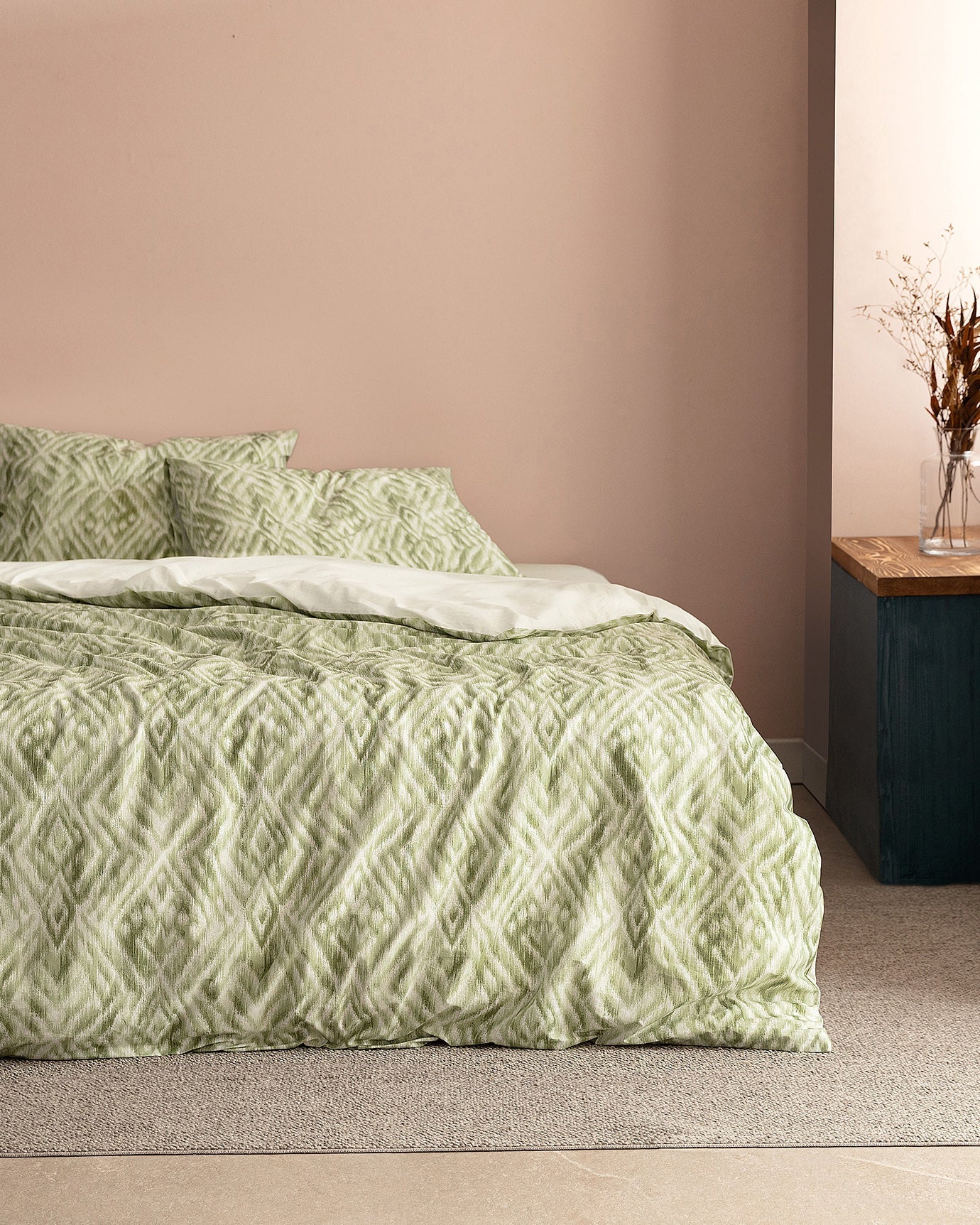 Darcia Single Size Duvet Cover Set - Ranforce Patterned - Madame Coco JO