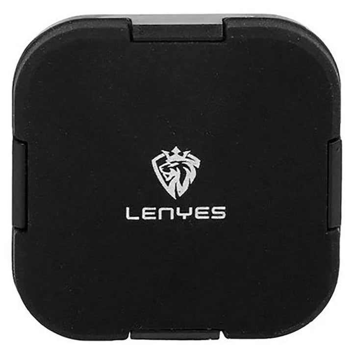 حامل جوال للسيارة LENYES CR91 – أسود، تثبيت قوي ومرن