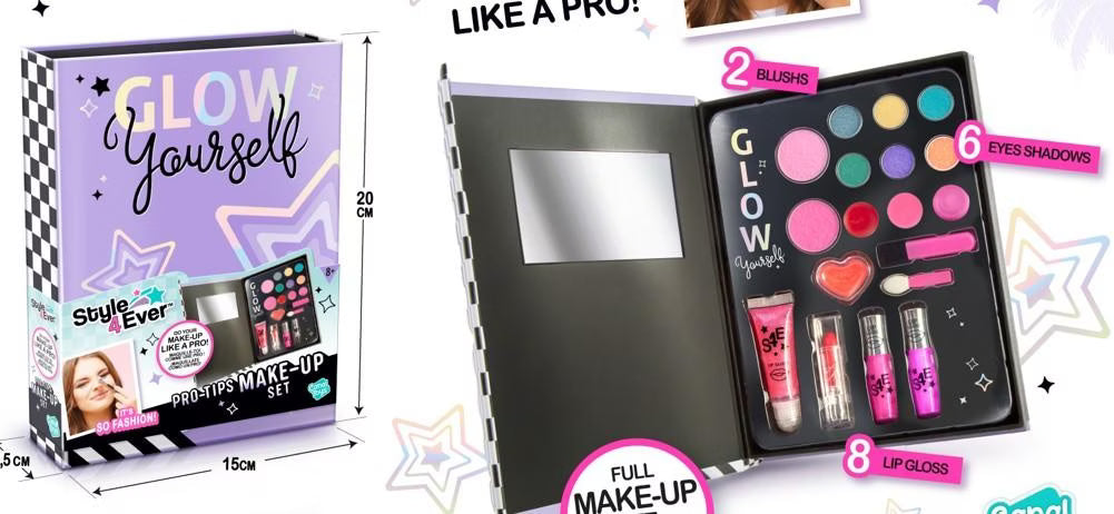 Canal Toys Style 4 Ever OFG 311 - Professional Make-Up Set for Kids