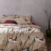Charlen Family Size Flannel Duvet Cover Set - Madame Coco JO