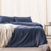 Adrien King Size Ribbed Duvet Cover Set - Madame Coco JO