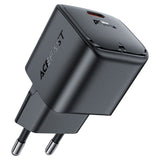 شاحن ACEFAST A77 Mini GaN 30W USB-C صغير سريع EU