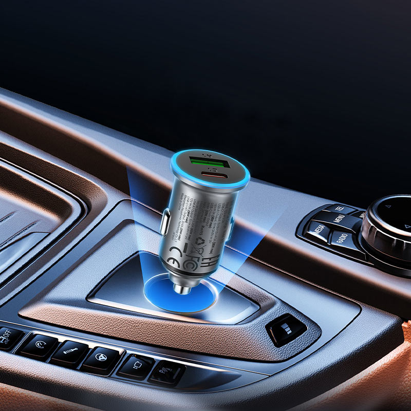 ACEFAST B15 65W Fast Car Charger Dual Port USB-C 65W + USB-A 36W