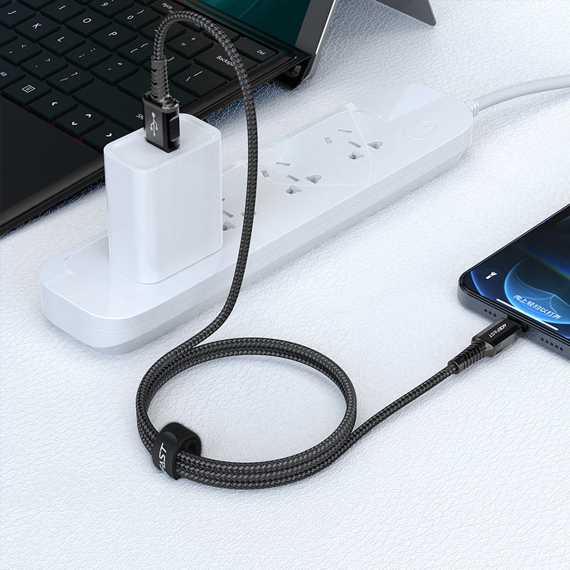كيبل شحن Acefast C1-02 USB-A إلى Lightning لأجهزة iPhone