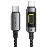 كيبل شحن Acefast C21-03 USB-C إلى USB-C بقدرة 60W