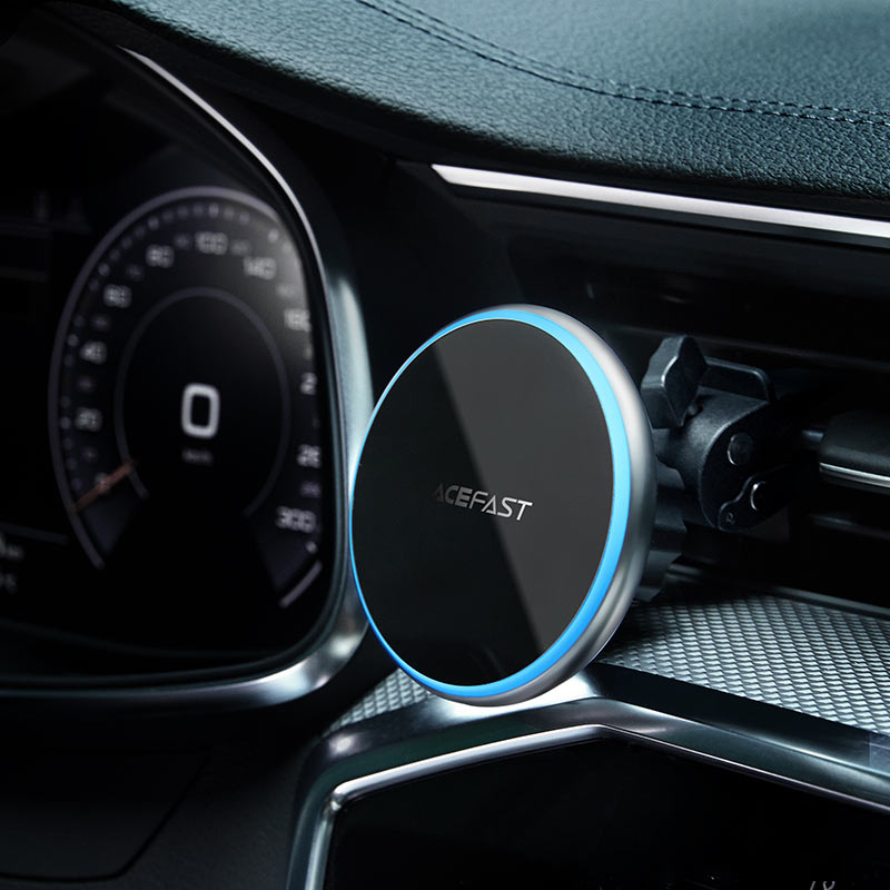ACEFAST D3 15W Magnetic Wireless Charging Car Holder — Air Vent Mount for iPhone 12 Series