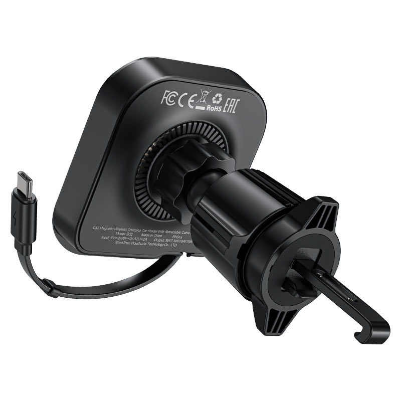 Acefast D32 Magnetic Wireless Car Charger – Fast Charge