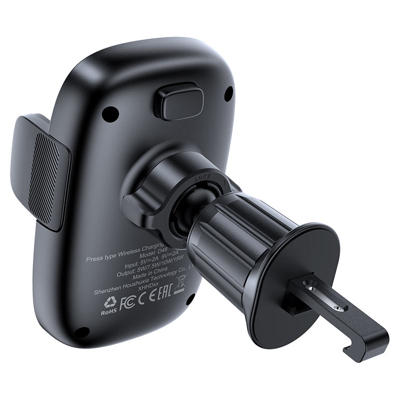 ACEFAST D48 15W Wireless Charging Car Holder Air Vent Mount with Mechanical Clamp
