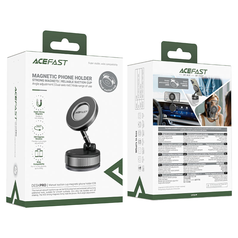 حامل هاتف مغناطيسي Acefast E28 – تثبيت آمن وسهل
