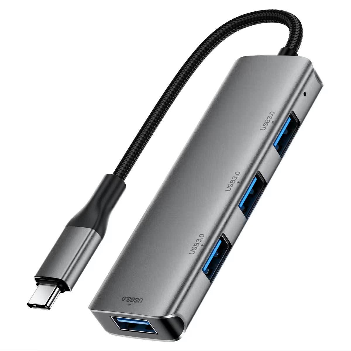 ACEFAST J15 USB-C Hub 4-in-1 – 4 × USB3.0 Ports, 5Gbps, Aluminum Alloy