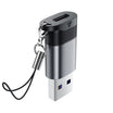 ACEFAST J8 USB-C to USB-A Adapter – 10Gbps, 27W Charging, Plug & Play