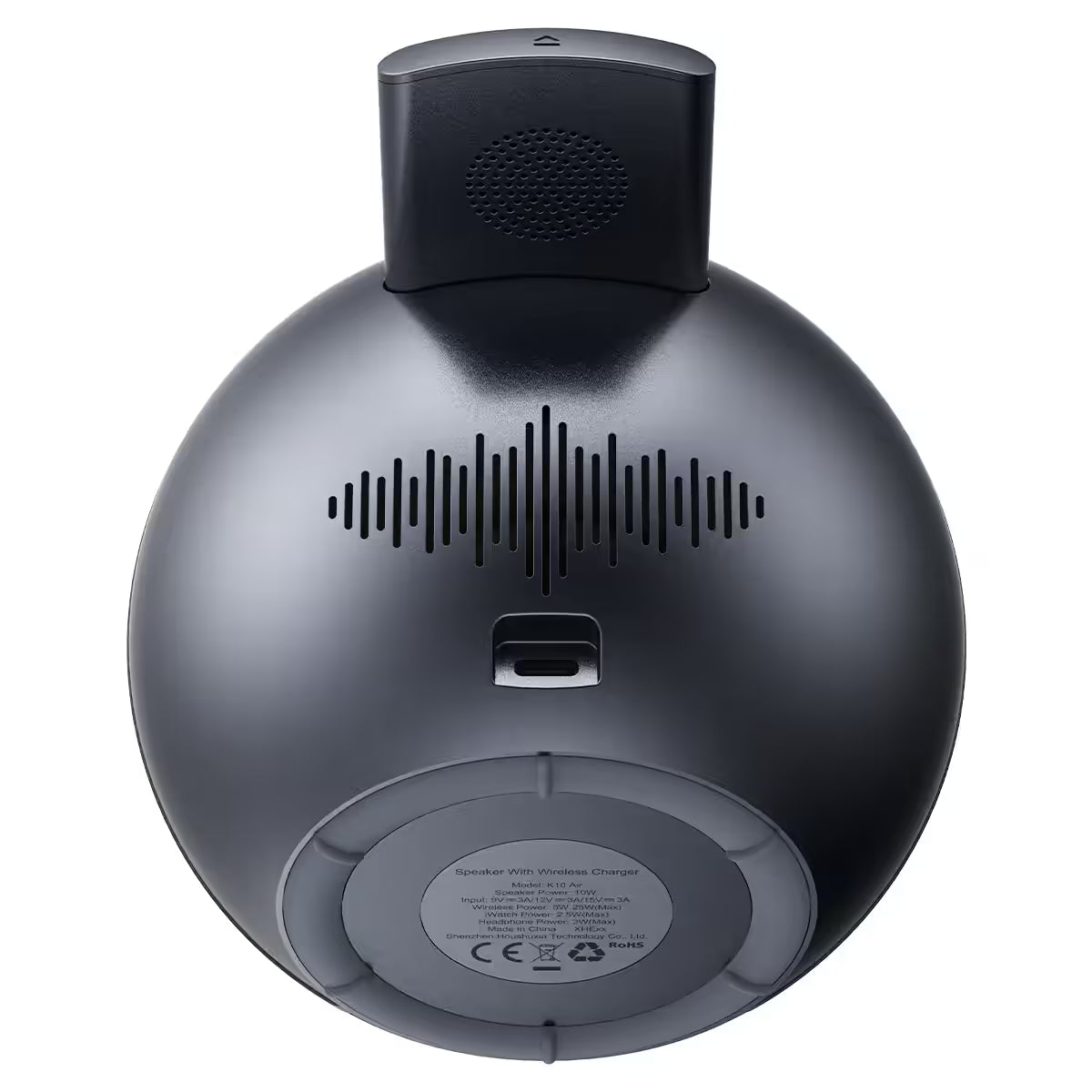 سماعة ACEFAST K10 Air مع شحن لاسلكي Qi2 وRGB 25W