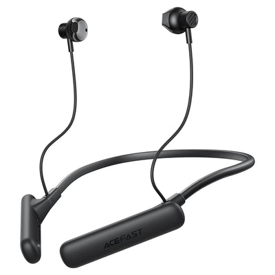 ACEFAST N8 Neck-Hanging Wireless Earphones – Bluetooth 6.0 | 55H Battery | LED Display | Bass Boost | Game Mode | IPX4