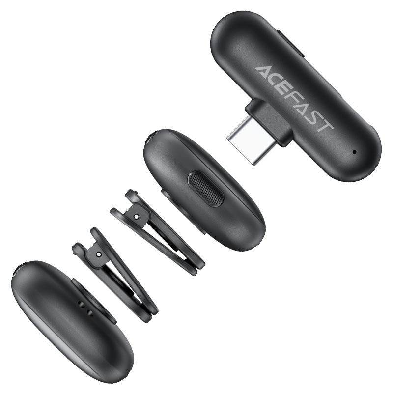 Acefast R1 Wireless Lavalier Microphone – Clear Sound