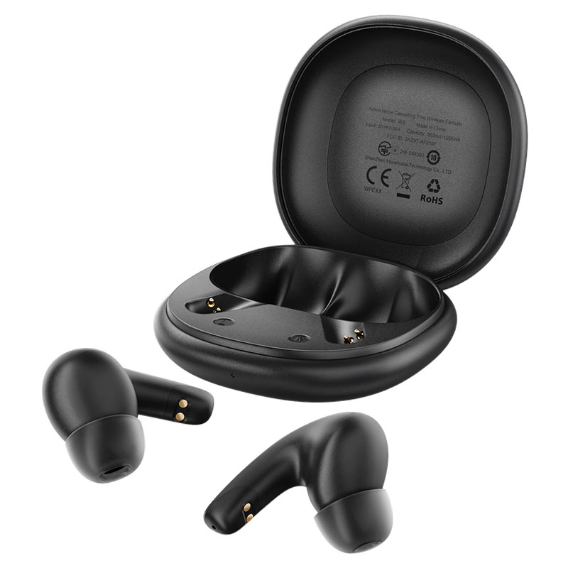 ACEFAST W3 ANC TWS Earbuds – 40dB Noise Cancellation | 4-Mic ENC | Bluetooth 5.4 | 30H Battery | IPX4